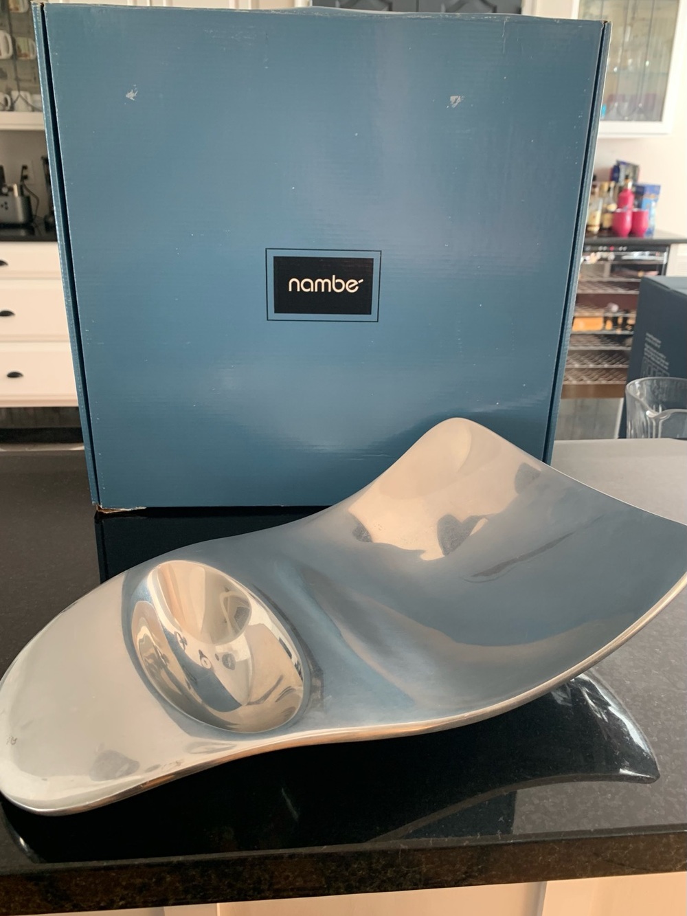 Nambe Sculptural Tray